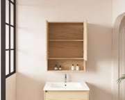 HERA 600mm Shaving Cabinet - Tas Oak mercioaustralia