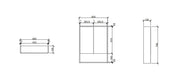 HERA 600mm Shaving Cabinet - Tas Oak mercioaustralia