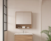 HERA 750mm Shaving Cabinet - Elegant Oak mercioaustralia