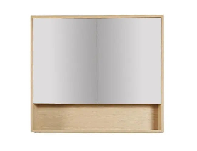 HERA 900mm Shaving Cabinet - Tas Oak mercioaustralia