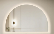 Lukka Arco Back Lit Mirror Pencil Edge Lukka
