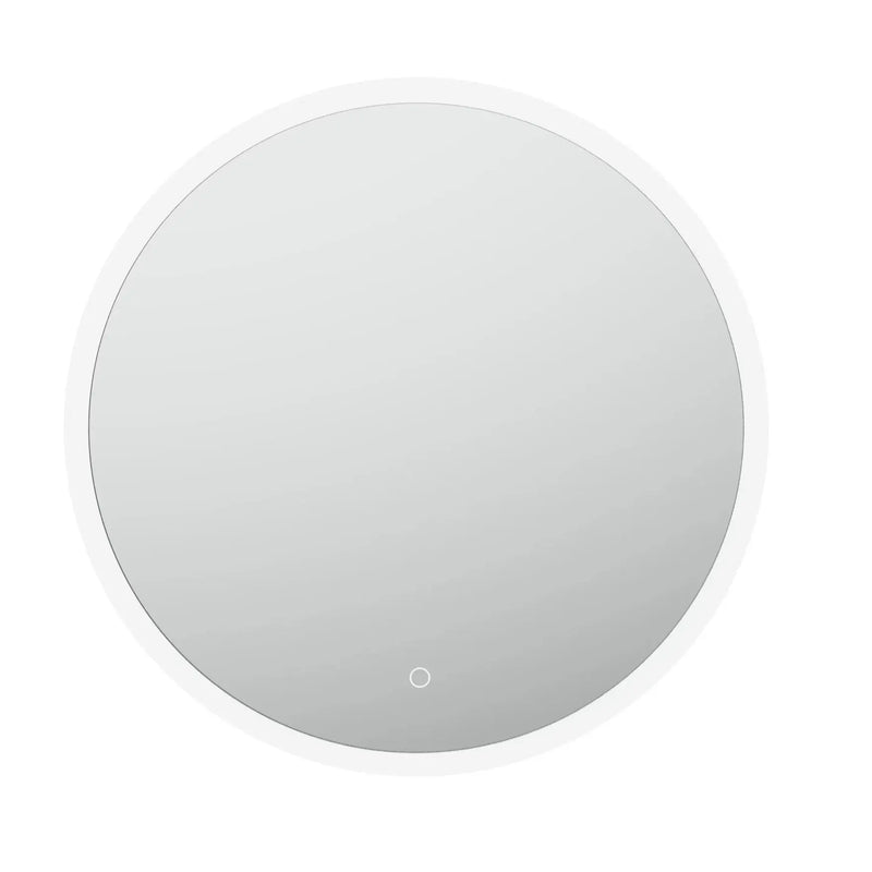 INFINITY HAMILTON FRAMELESS ROUND LED MIRROR TRIO COLOUR 600X600MM - FIL Kitchen Bathroom