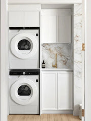 Hampshire Matte White Wall Laundry Cabinet 630mm otti