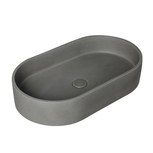 Above Counter  Basin Concrete Basin  Matte Grey 582x 365x 120mm - FIL Kitchen Bathroom
