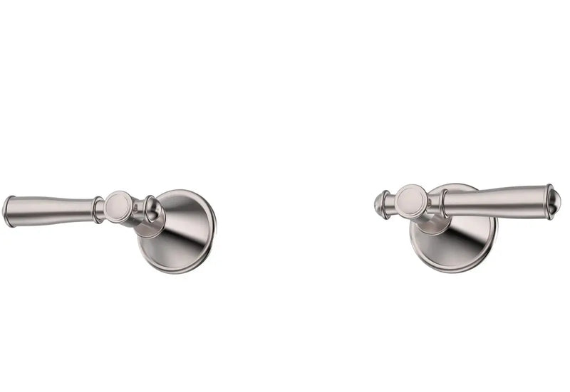 IKON Clasico Wall Top Assemblies Chrome/Brushed Nickel/Brushed Gold/Matt Black (BRASS HANDLE) - FIL Kitchen Bathroom