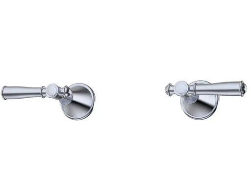 IKON Clasico Wall Top Assemblies Chrome/Brushed Nickel/Brushed Gold/Matt Black (BRASS HANDLE) - FIL Kitchen Bathroom