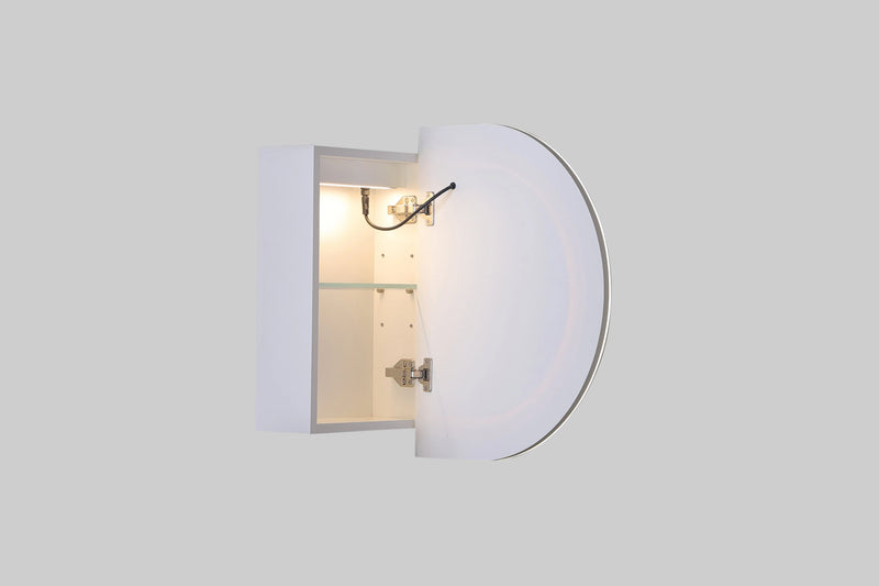 Allison Pill 3Lights PVC Shaving Cabinets LK-MAPLSV9060MW/MB-3Lights