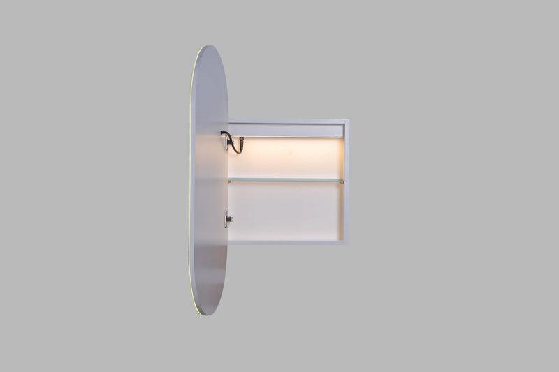 Allison Pill 3Lights PVC Shaving Cabinets LK-MAPLSV4590MW/MB-3Lights