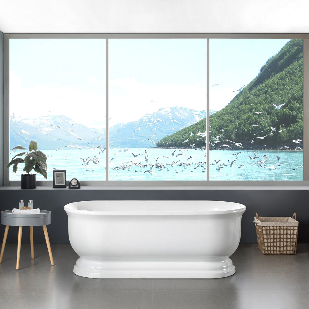 Fremantle FreeStanding Bathtub Gloss White 1700mm