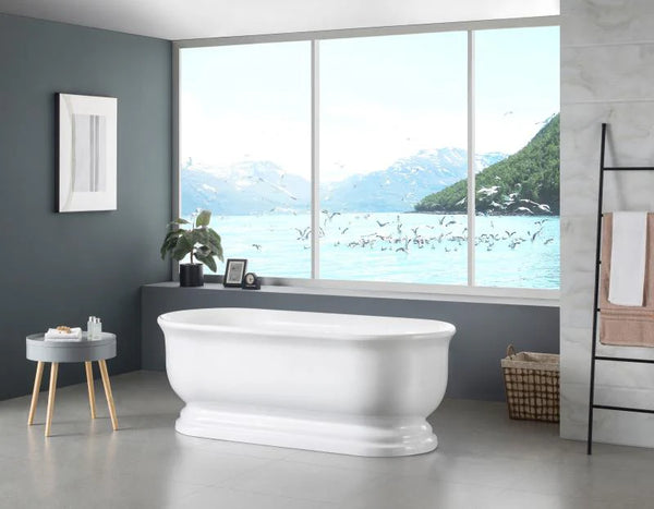 Fremantle FreeStanding Bathtub Gloss White 1700mm