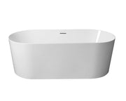 ISEO Freestanding Bathtub - Gloss White mercioaustralia