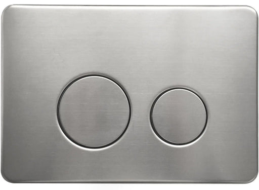 Mercio R&T Round Flush Plate - Brushed Nickel mercioaustralia