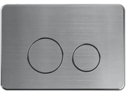 Mercio R&T Round Flush Plate - Gunmetal mercioaustralia