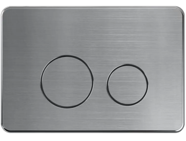 Mercio R&T Round Flush Plate - Gunmetal mercioaustralia