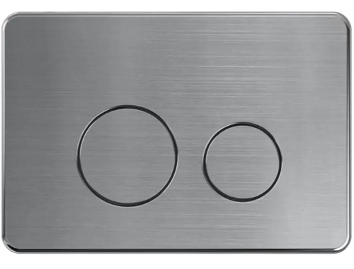 Mercio R&T Round Flush Plate - Gunmetal mercioaustralia