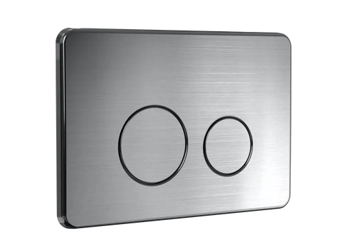 Mercio R&T Round Flush Plate - Gunmetal mercioaustralia