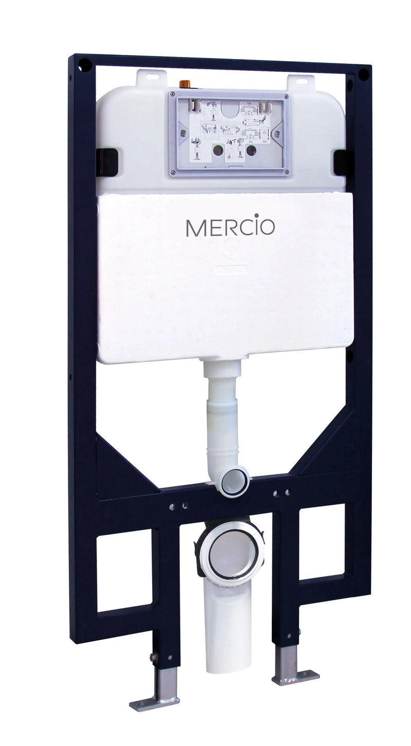 Mercio R&T 80mm Slim In-wall Cistern with Wall-Hung Pan - FIL Kitchen Bathroom