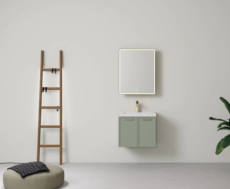 Kingsley Federation Wall Hung PVC Cabinet (600mm) Lukka