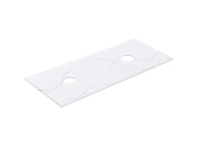 Calacatta Arctic White Solid Surface Stone Top