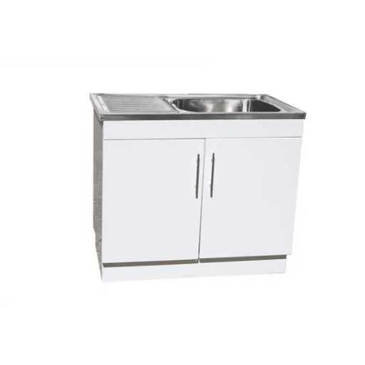 Single Bowl Laundry Tub with Drainer Roma