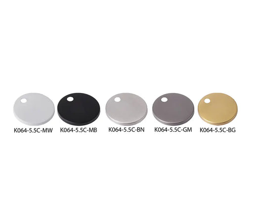 Hinge Cover For Toilet 55mm K064-5.5C-MB/MW/BN/GM/BG Poseidon