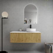 Bellevue Wall Hung Vanity Prime Oak 900mm/1200mm/1500mm - FIL Kitchen Bathroom