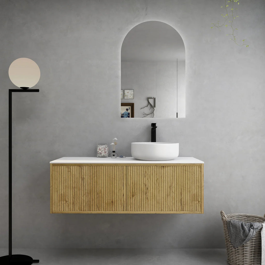 Bellevue Wall Hung Vanity Prime Oak 900mm/1200mm/1500mm