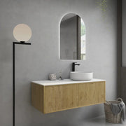 Bellevue Wall Hung Vanity Prime Oak 900mm/1200mm/1500mm - FIL Kitchen Bathroom