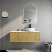 Bellevue Wall Hung Vanity Prime Oak 900mm/1200mm/1500mm - FIL Kitchen Bathroom