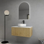 Bellevue Wall Hung Vanity Prime Oak 900mm/1200mm/1500mm - FIL Kitchen Bathroom