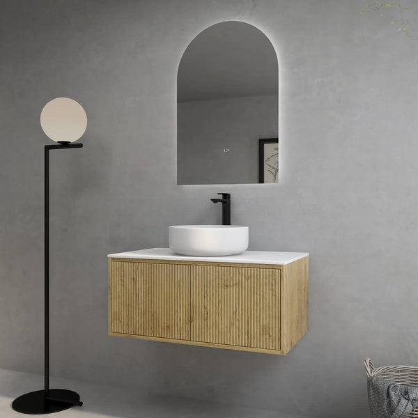 Bellevue Wall Hung Vanity Prime Oak 900mm/1200mm/1500mm