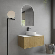 Bellevue Wall Hung Vanity Prime Oak 900mm/1200mm/1500mm - FIL Kitchen Bathroom