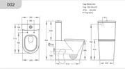 Avery KDK002 Boxrim Toilet Suite - FIL Kitchen Bathroom