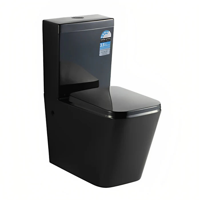 TOILET SUITE GLOSS BLACK