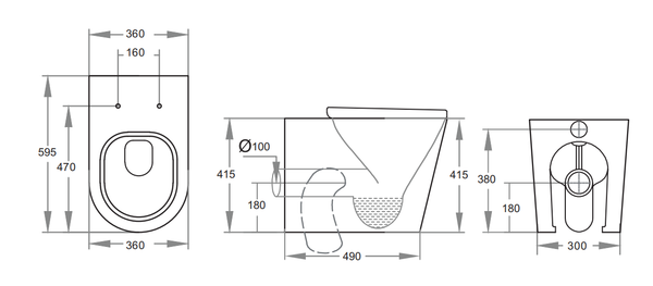KDK102 Avery Wall Faced Floor Pan