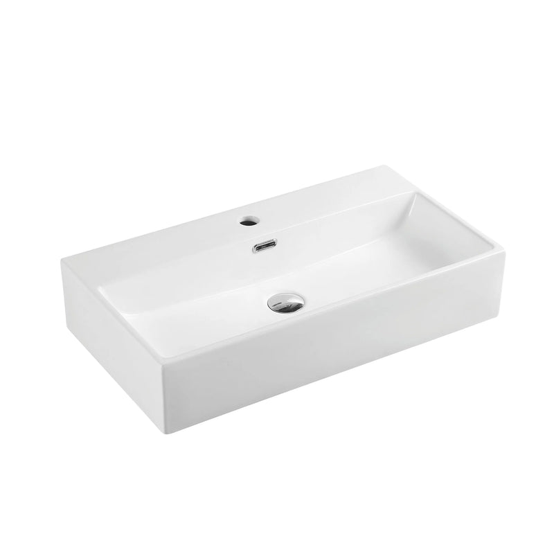 Kube 72M Wall-Hung Slim Rectangular Basin mercioaustralia