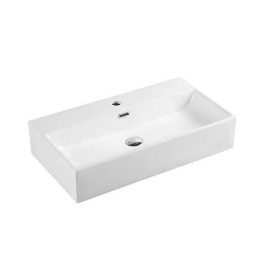 Kube 72M Wall-Hung Slim Rectangular Basin mercioaustralia