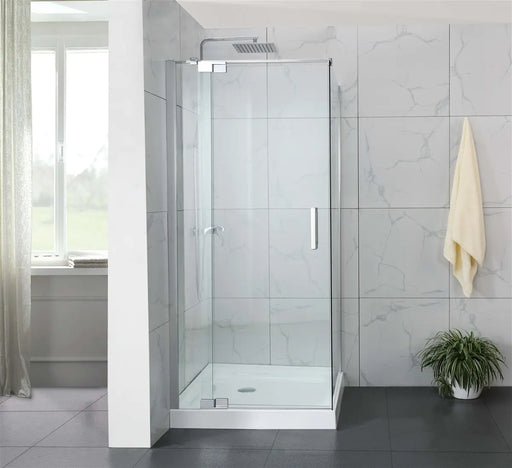 Frameless Pivot Door Shower Screen FIL Kitchen Bathroom