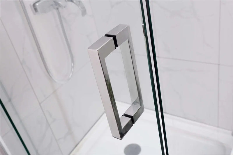 Frameless Pivot Door Shower Screen FIL Kitchen Bathroom