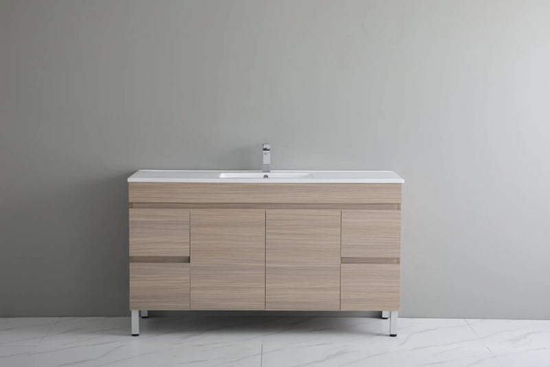Stella Oak Freestanding Vanity (1500mm) - FIL Kitchen Bathroom