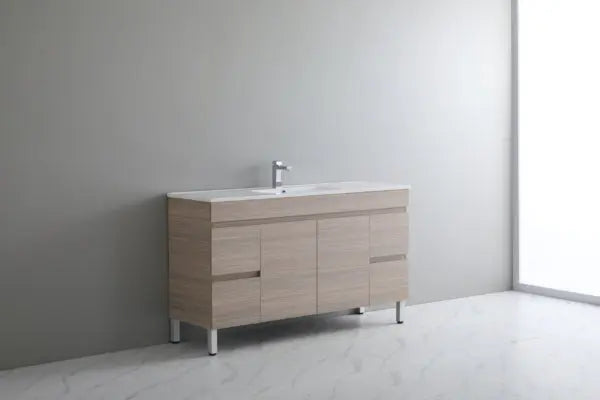 Stella Oak Freestanding Vanity (1500mm) - FIL Kitchen Bathroom