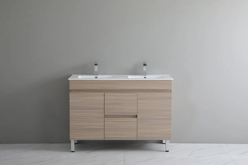 Stella Oak Freestanding Vanity (1200mm) - FIL Kitchen Bathroom
