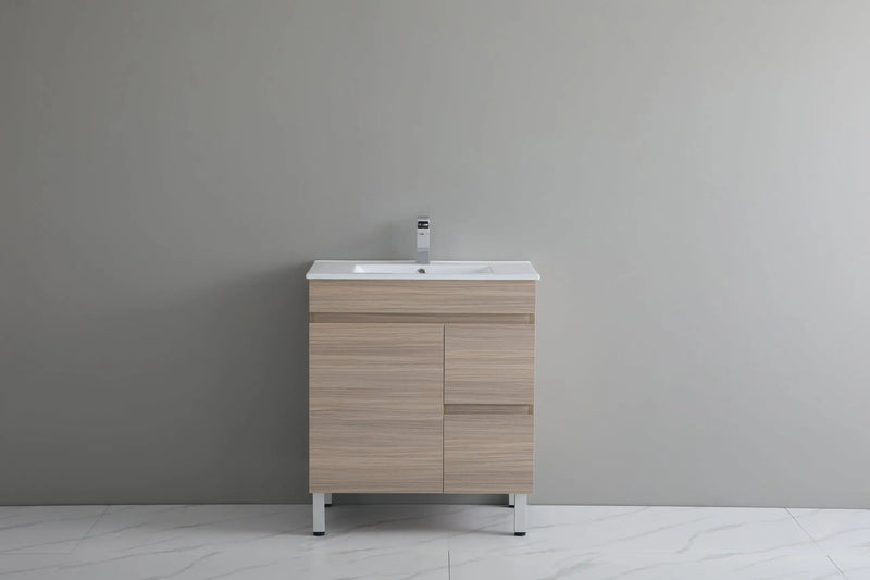 Stella Oak Freestanding Vanity (750mm) - FIL Kitchen Bathroom