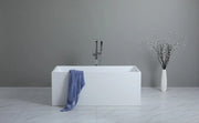 Theo Back to Wall Bathtub (1000/1300/1500/1700mm) POSEIDON