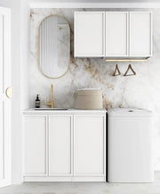 Hampshire Matte White Laundry Set 1715mm (Set-A) otti