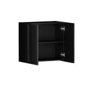Hampshire Matte Black Wall Laundry Cabinet 630mm otti