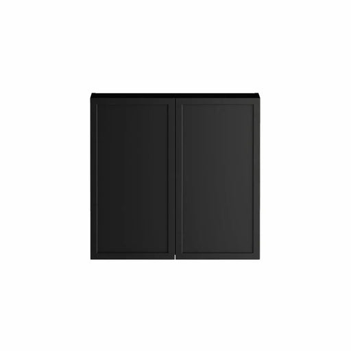 Hampshire Matte Black Wall Laundry Cabinet 630mm otti