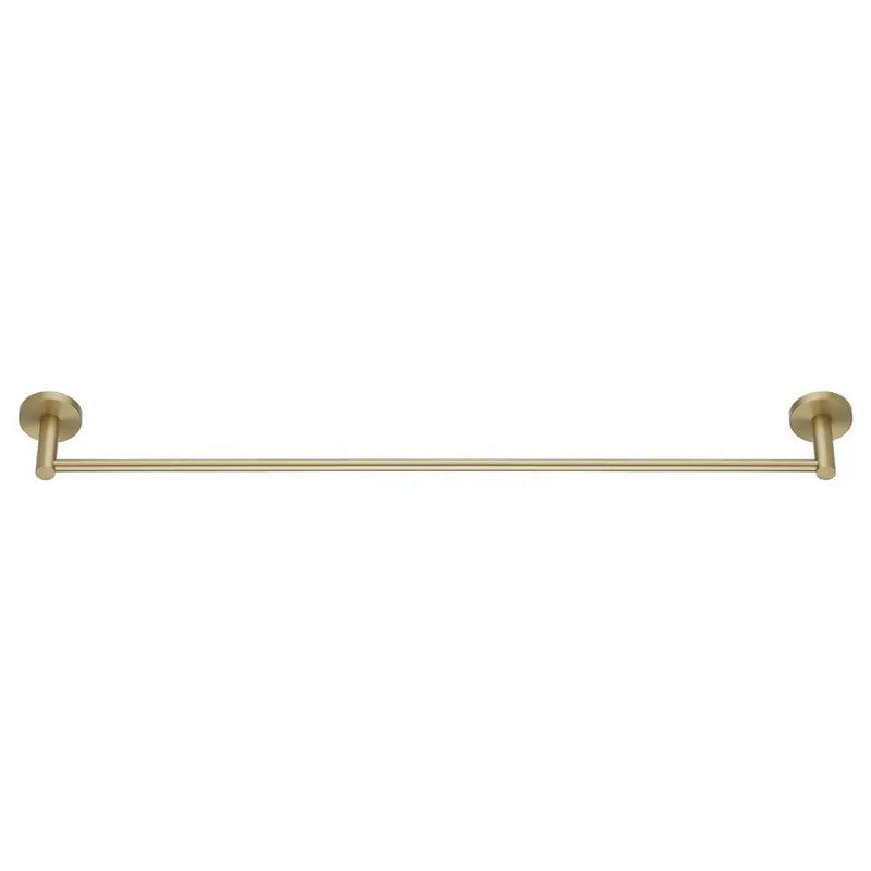 LUCID PIN Round Single Towel Rack Rail 800mm Chrome and Colours FIL Kitchen Bathroom