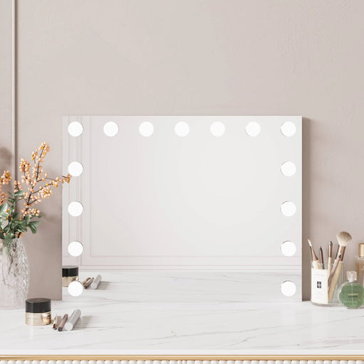 Luna 580×450mm LED Frontlit Makeup Mirror mercioaustralia