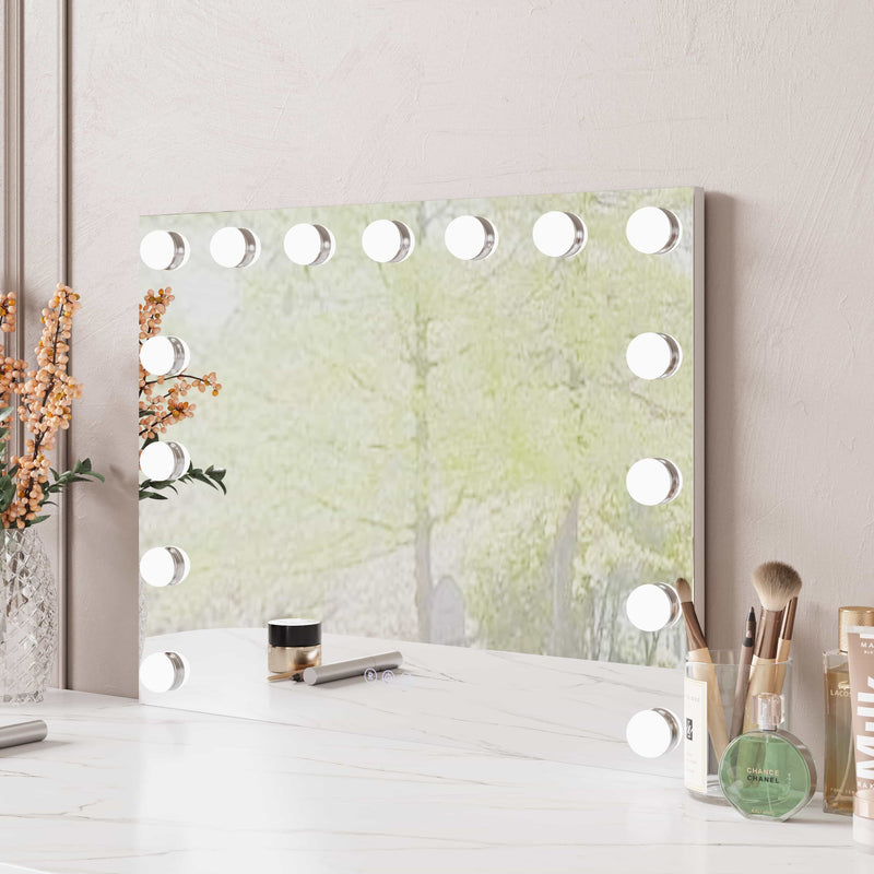 Luna 580×450mm LED Frontlit Makeup Mirror mercioaustralia